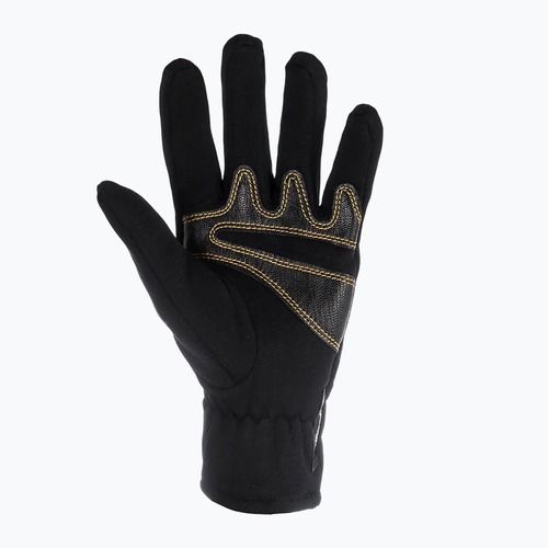 La Sportiva Stretch black/yellow trekking gloves
