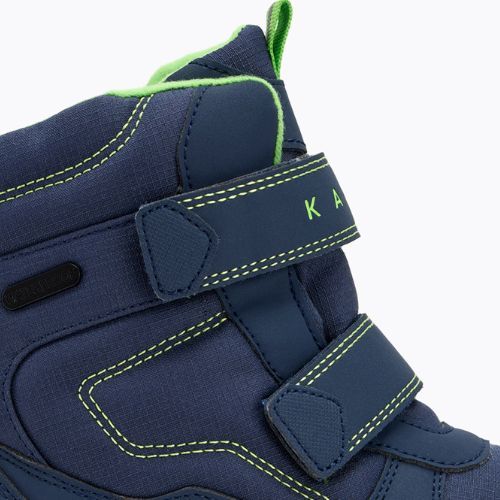 Children's snow boots KADVA Snowey Mid WaterProof navy/green