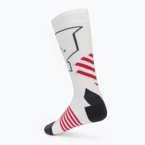 Women's ski socks KADVA Skio W white/pink