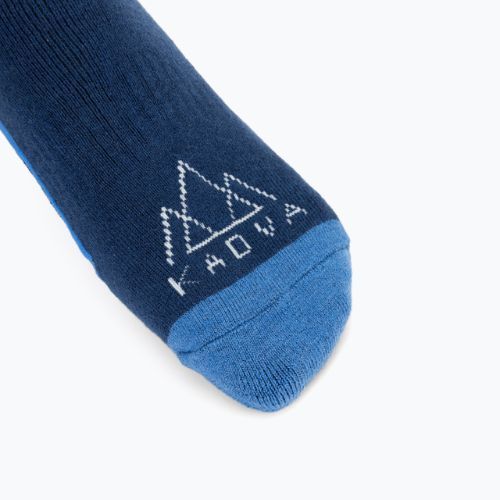 Men's ski socks KADVA Woolan navy blue