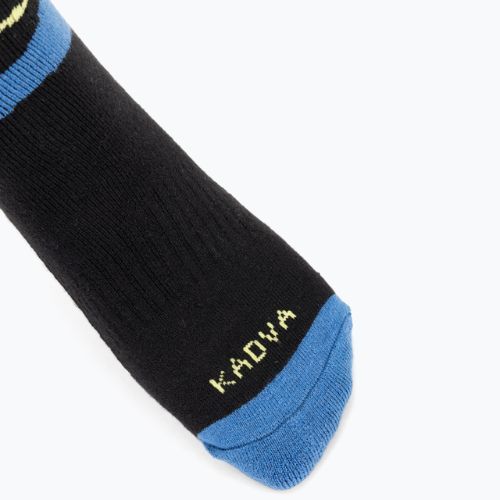 KADVA Woolan Jrb children's ski socks black/blue