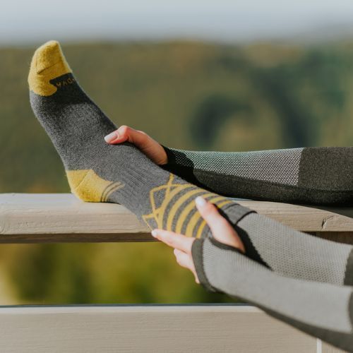 Women's trekking socks KADVA Coryo W grey