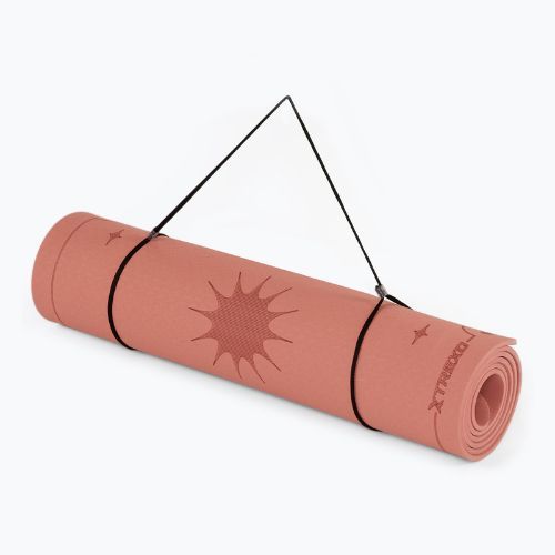 TREXO yoga mat TXO-B4Z001-RD 6 mm red