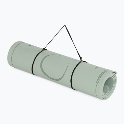 TREXO yoga mat TXO-B4Z001-GN 6 mm green