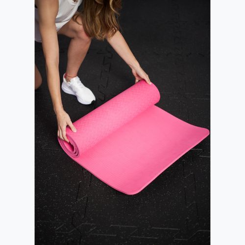 TREXO fitness mat TXO-B4Z002-PK 10 mm pink