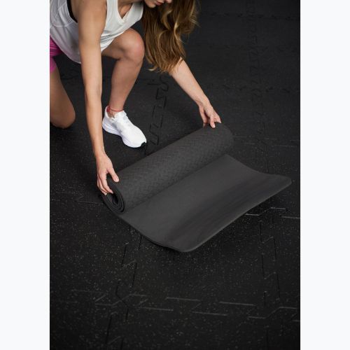 TREXO fitness mat TXO-B4Z002-CH 10 mm graphite