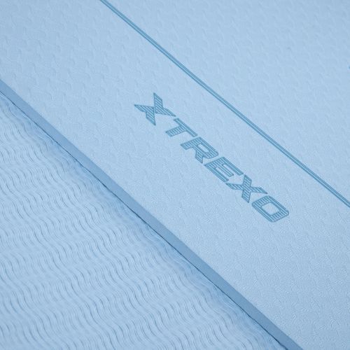 TREXO exercise mat TXO-B4Z002-BL 6 mm blue