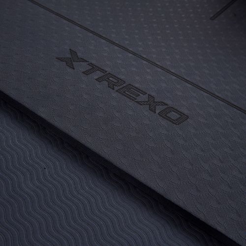 TREXO exercise mat TXO-B4Z002-CH 6 mm graphite