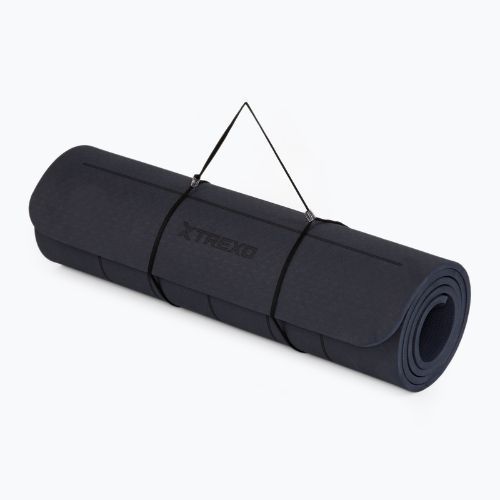 TREXO exercise mat TXO-B4Z002-CH 6 mm graphite