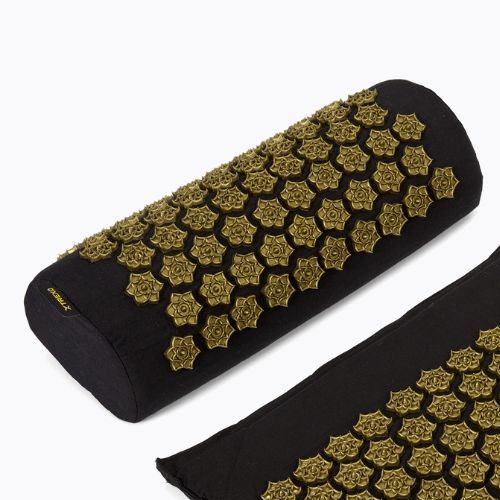 XTREXO acupressure mat with cushion TXO-B4Z004-BK black