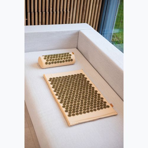 XTREXO acupressure mat with cushion TXO-B4Z004-BZ brown