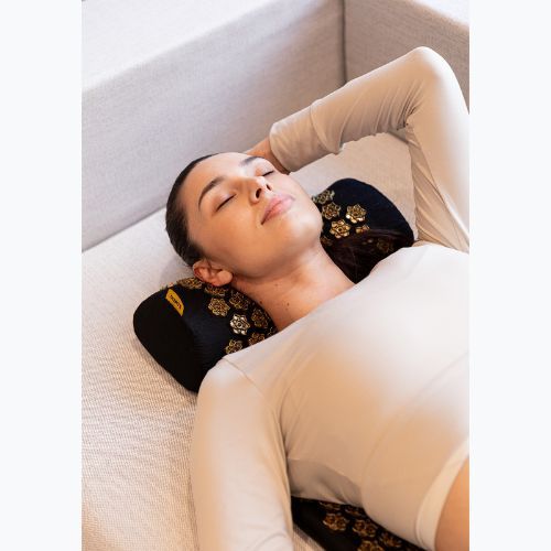 XTREXO acupressure mat large with cushion TXO-B4Z005-BK black