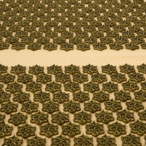 XTREXO acupressure mat large with cushion TXO-B4Z005-BZ brown
