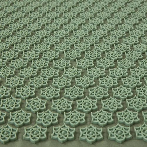 XTREXO ECO acupressure mat with cushion TXO-B4Z006-GN green