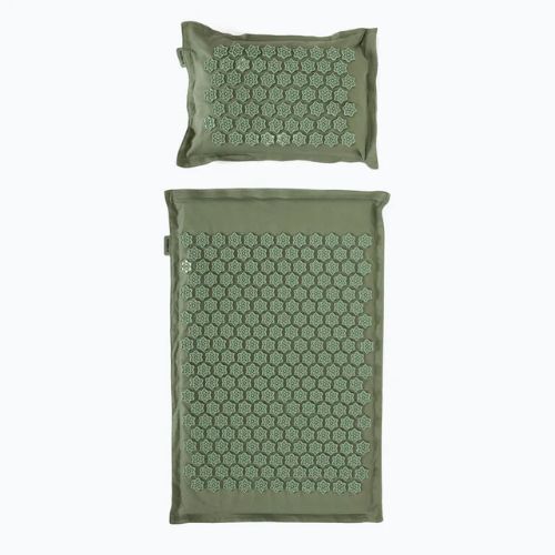 XTREXO ECO acupressure mat with cushion TXO-B4Z006-GN green