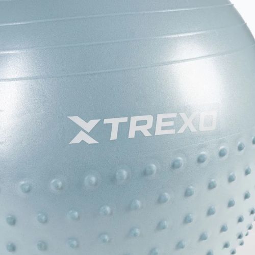 TREXO TXO-B4Z021-BL 65 cm blue massage gym ball