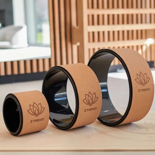 TREXO cork yoga hoop TXO-B4Z023-NC natural