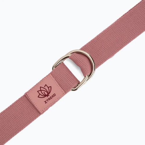 Yoga strap TREXO TXO-B4Z026-PK pink