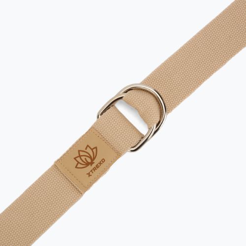 Yoga strap TREXO TXO-B4Z026-BZ brown