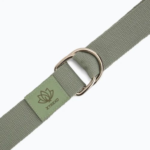 Yoga strap TREXO TXO-B4Z026-GN green