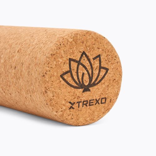Wałek XTREXO korkowy 45 cm naturalny