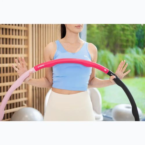 TREXO massaging hula hoop TXO-B4Z035-PK pink