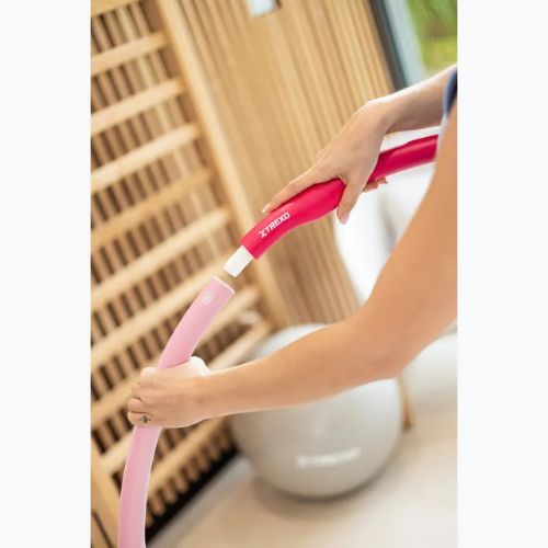 TREXO massaging hula hoop TXO-B4Z035-PK pink