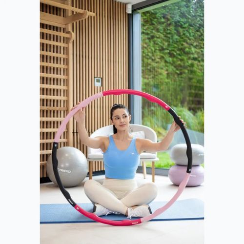 TREXO massaging hula hoop TXO-B4Z035-PK pink