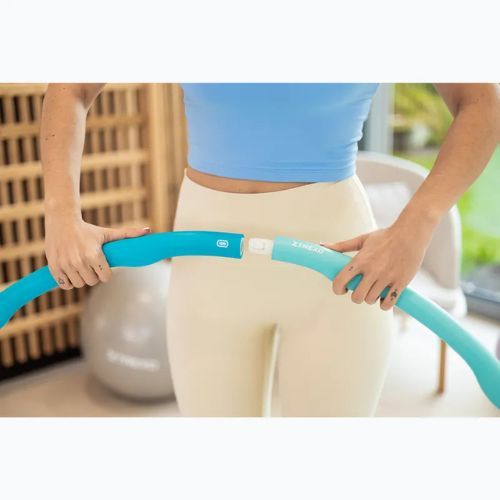 TREXO TXO-B4Z035-GN turquoise massaging hula hoop