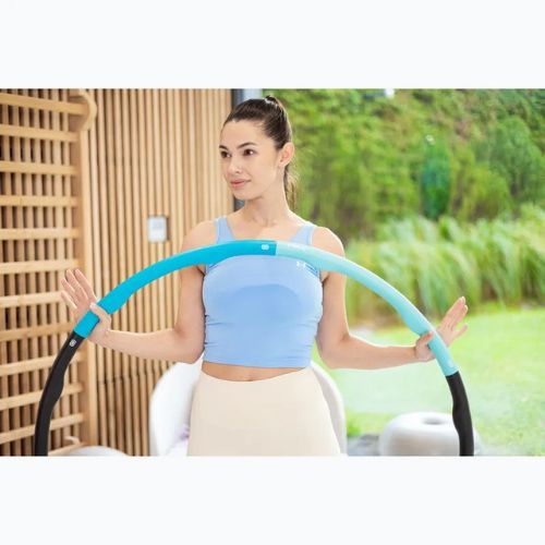 TREXO TXO-B4Z035-GN turquoise massaging hula hoop