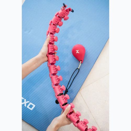Hula hoop with weight XTREXO TXO-B4Z036-PK pink