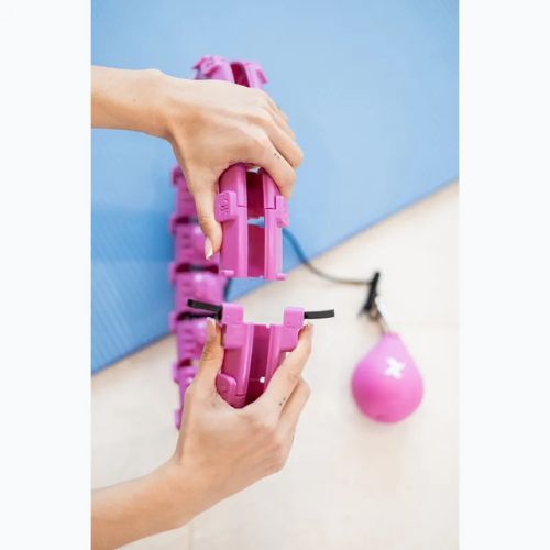 XTREXO TXO-B4Z036-VT hula hoop with weight purple