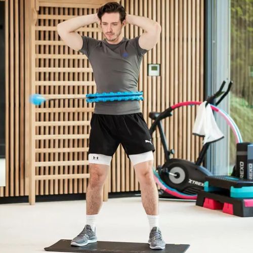 XTREXO hula hoop with weight TXO-B4Z036-GN blue