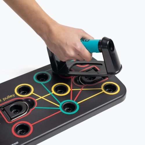 Multifunction platform with handles and expander XTREXO folding TXO-B4Z045-BK black