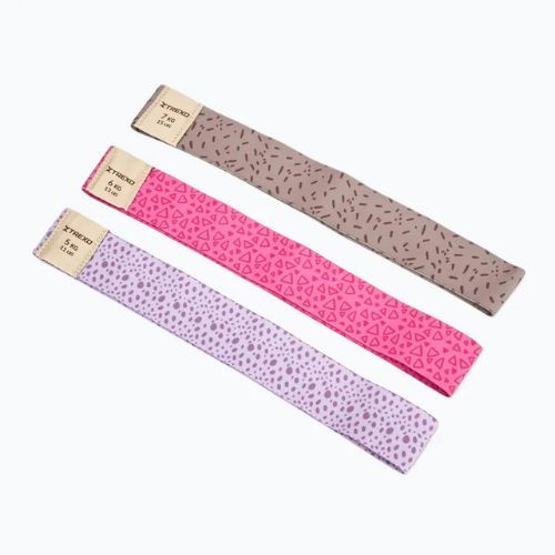 TREXO embroidered ribbon set TXO-B4Z065-ALL multicoloured