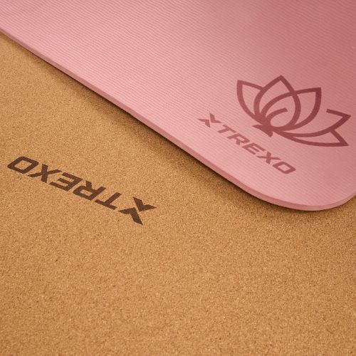 TREXO cork yoga mat TXO-B4Z083-NC 6 mm natural