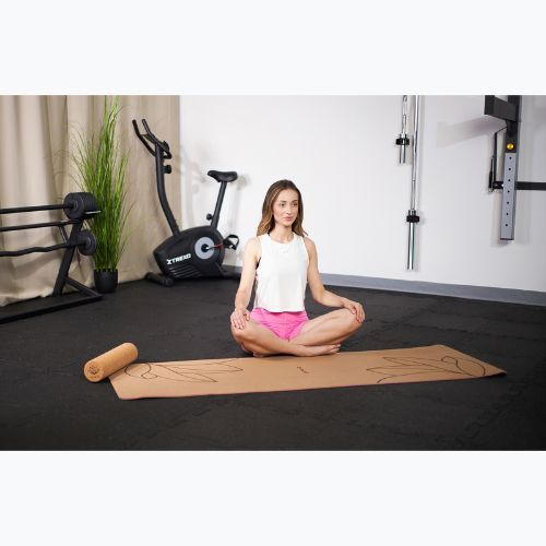 TREXO cork yoga mat TXO-B4Z083-NC 6 mm natural