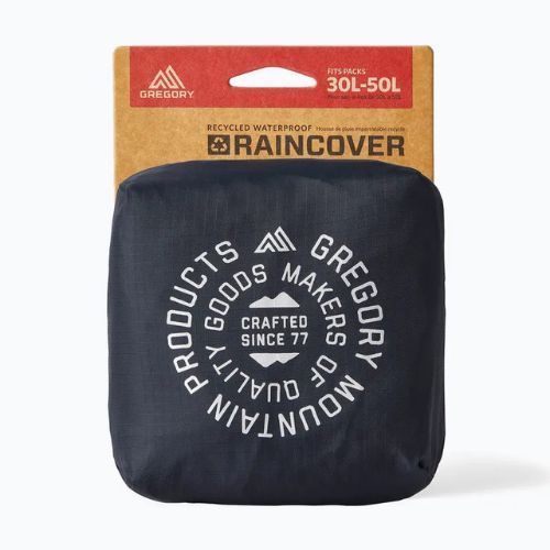 Gregory Raincover 30-50 l obsidian black backpack cover