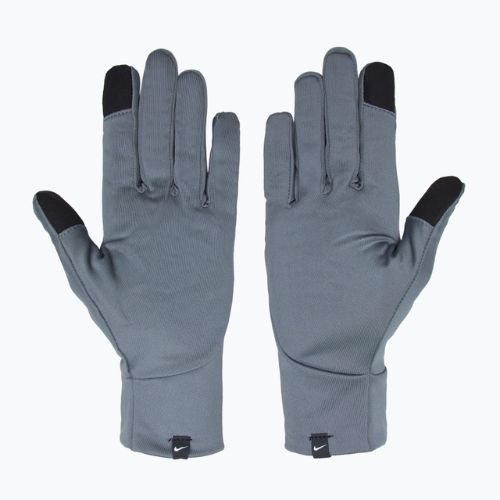 Men's Nike Pacer Lightweight RG running gloves smoke grey/smoke grey/silver