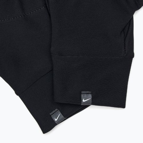 Women's armband + gloves set Nike Essential Running black/black/silver