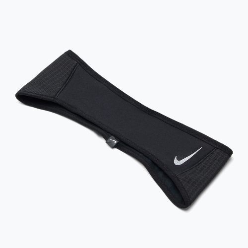 Women's armband + gloves set Nike Essential Running black/black/silver
