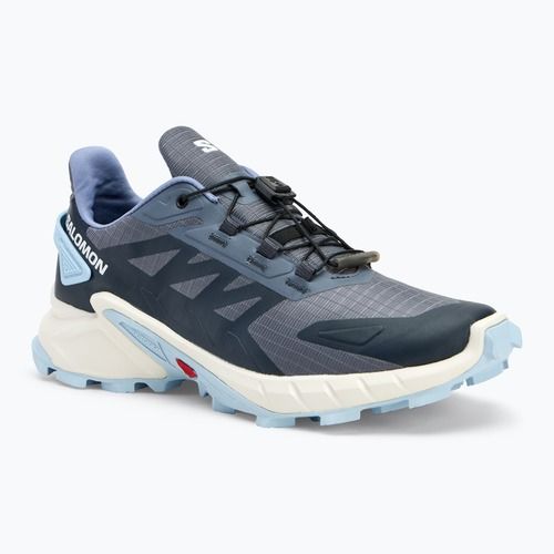 Salomon Supercross 4 women's running shoes grisaille/white/cashmere blue
