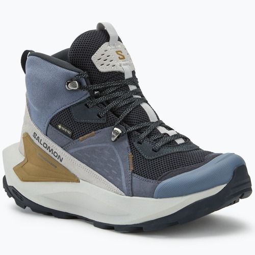 Salomon Elixir Mid GTX men's hiking boots dark navy/grisaille/gray violet