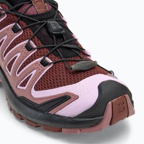 Women's running shoes Salomon XA PRO 3D V9 rum raisin/orchid bouquet/canyon clay
