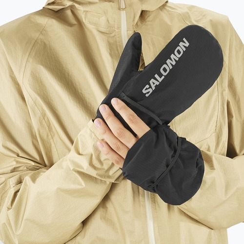 Salomon Bonatti WP multifunctional gloves deep black