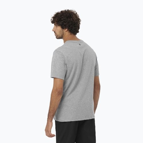 Men's Salomon Logo Performance T-shirt heather grey