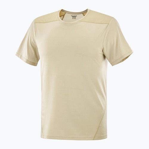 Men's Salomon Outline white pepper trekking t-shirt