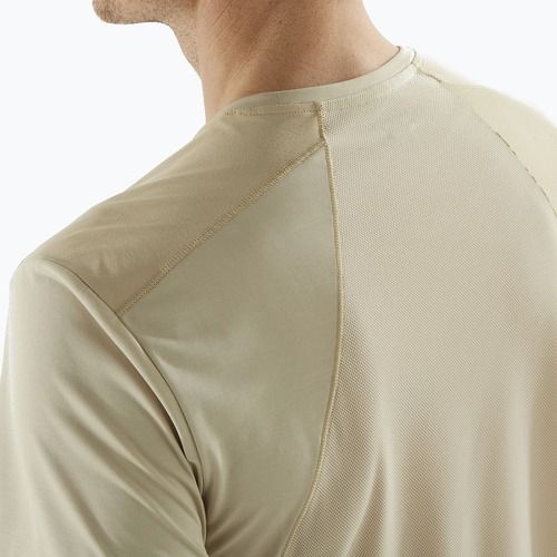 Men's Salomon Outline white pepper trekking t-shirt