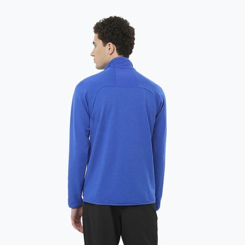Men's Salomon Essential Lightwarm FZ surf the web trekking sweatshirt