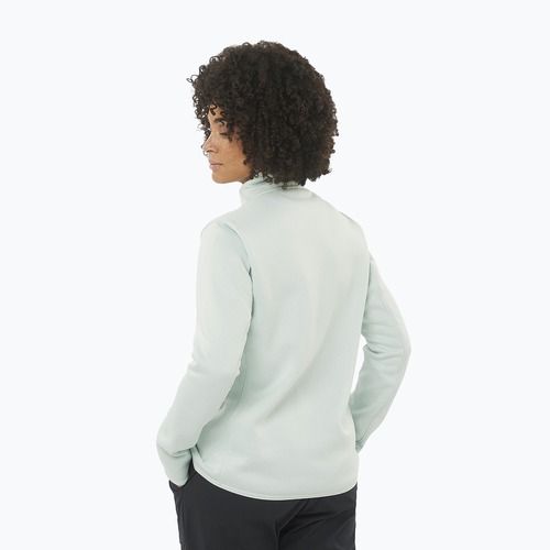 Women's trekking jacket Salomon Essential Midwarm HZ misty blue